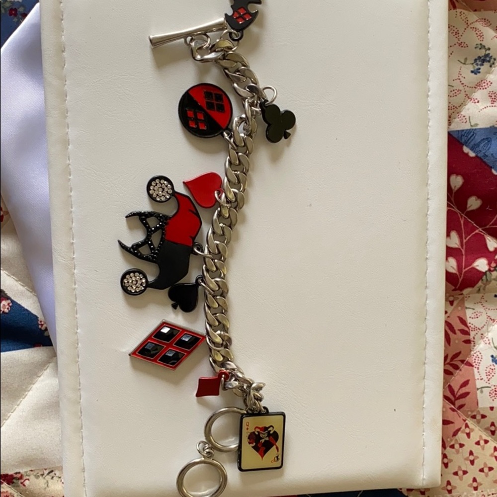 Harley Quinn Charm Bracelet